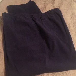 New navy moleskin pants